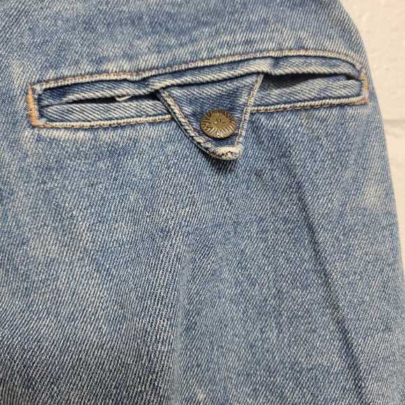 VTG Anne Klein 80s Era Pleated High Waist Mom Jeans - Picture 3 of 10